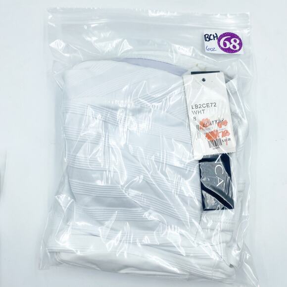 LA BLANCA White Linea Costa BIKINI BOTTOM ONLY Medium M / 8 NEW NWT LB2CE93 - Picture 11 of 13